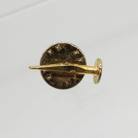 Mens Tie Lapel Pin Square Nail Small Blacksmith - Picture 3 of 3